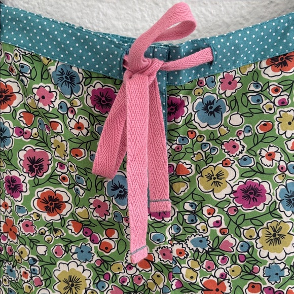 Boden 100% Cotton Floral Polka Dot Print Hotchpotch Shorts Size 16 NEW Cottage - Picture 3 of 12